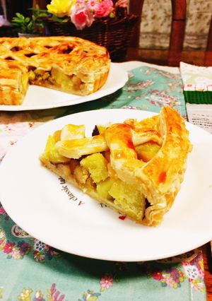 食欲の秋✨ゴロゴロ薩摩りんごパイ-レシピのメイン写真