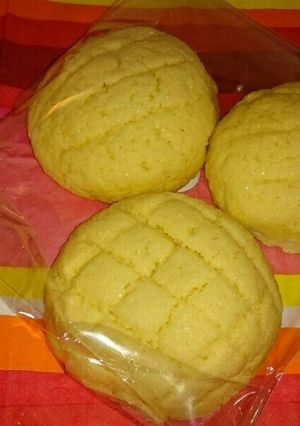 ☆表面が割れない❗ふわふわメロンパン☆-レシピのメイン写真