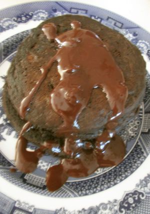 チョコレートピーカンパンケーキ-レシピのメイン写真