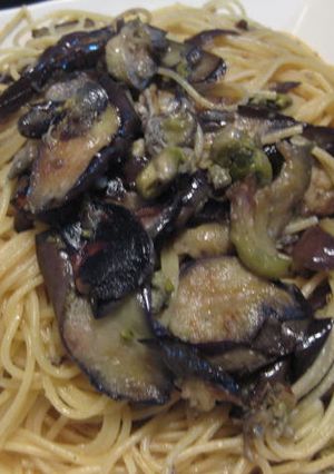 かきとナスのコクたっぷりパスタ-レシピのメイン写真