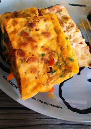 チンで簡単納豆オムレツ-レシピのメイン写真