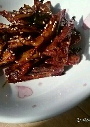 手羽先の唐揚げ風ごぼう【名古屋メシ】-レシピのメイン写真