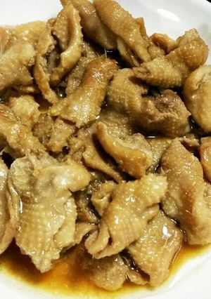 鶏皮のしょうが焼き♪-レシピのメイン写真