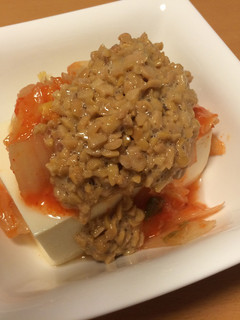 キムチ納豆冷奴-レシピのメイン写真