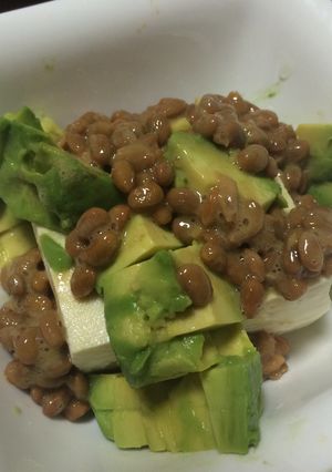 アボガド納豆豆腐-レシピのメイン写真