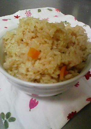 「特選うす塩なめ茸」DE炊き込みご飯*-レシピのメイン写真