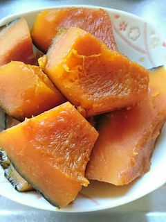 砂糖不使用つやつやホクホクかぼちゃの煮物-レシピのメイン写真