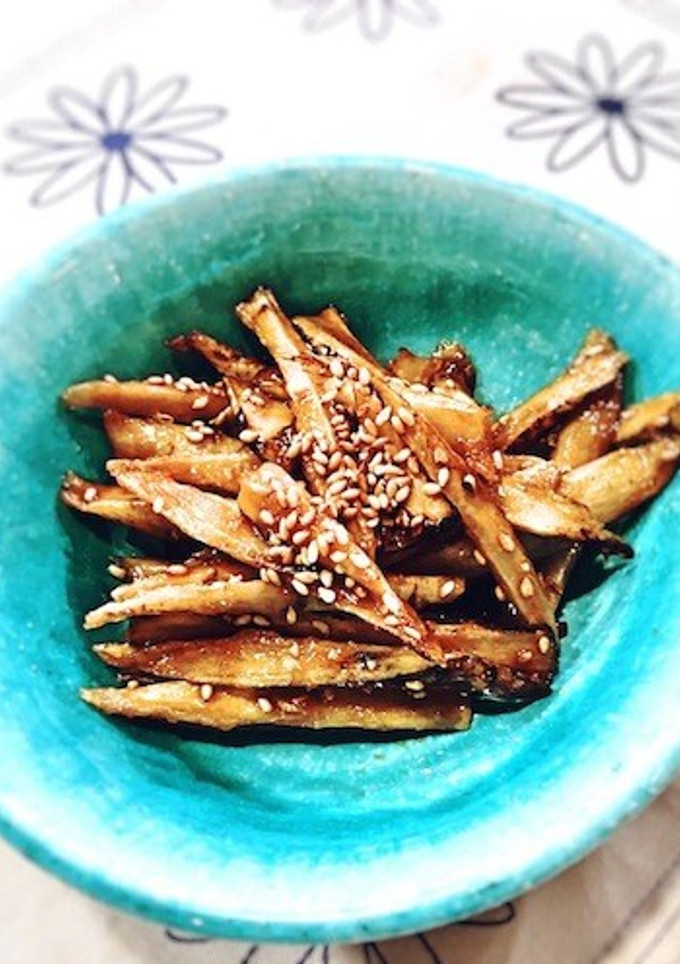 ごぼうの照り焼き-レシピのメイン写真