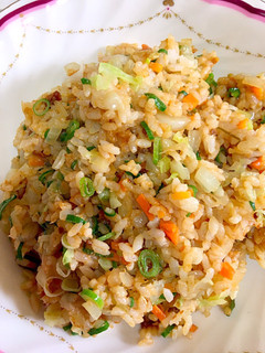 簡単で美味しい低カロリーの肉味噌の炒飯-レシピのメイン写真