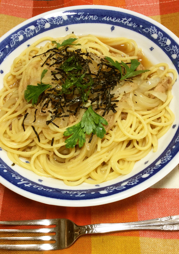 簡単！和風パスタ-レシピのメイン写真