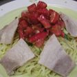 トマトたっぷり☆真っ赤な冷やし中華