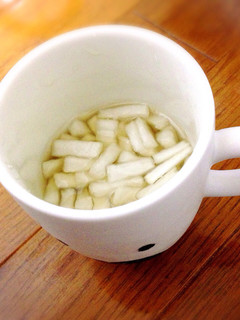 喉の痛みに!〇〇のはちみつ漬け?!-レシピのメイン写真