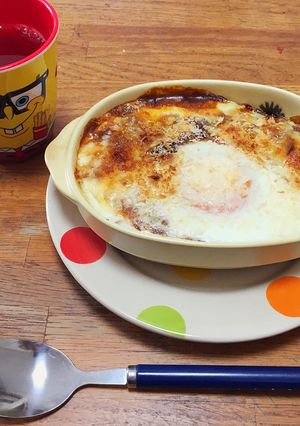 レトルトで簡単カレーのライスドリア-レシピのメイン写真