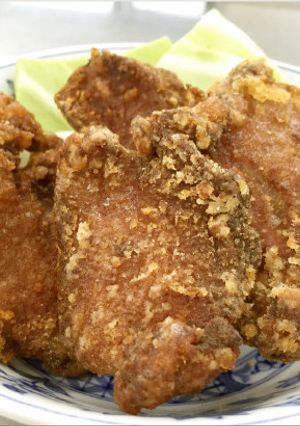 【明日香村のジビエ料理３】猪肉のからあげ-レシピのメイン写真