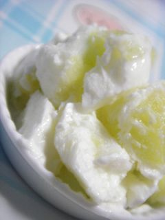 材料2つで✿簡単✿メロンヨーグルトアイス-レシピのメイン写真