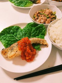 タラのムニエル バジルトマトソース-レシピのメイン写真