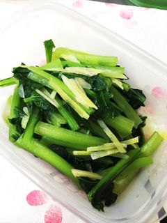青菜炒め-レシピのメイン写真