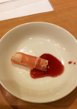 生ハムのクリームチーズ巻きでハロウィン-レシピのメイン写真