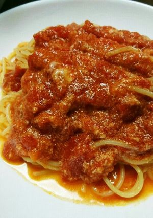 簡単!蟹トマトクリームパスタ❤-レシピのメイン写真