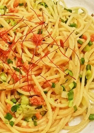 鮭フレークのパスタ-レシピのメイン写真