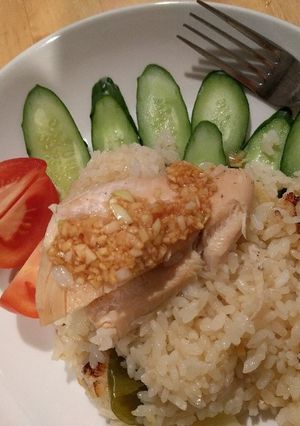 加熱3分★圧力鍋で作るチキンライス-レシピのメイン写真