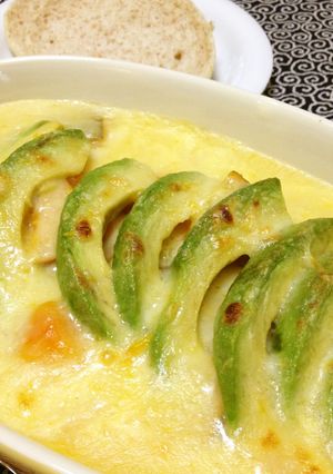 かぼちゃとアボカドのシチューグラタン-レシピのメイン写真