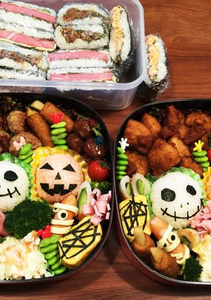 2016年秋の運動会 ハロウィン弁当!-レシピのメイン写真