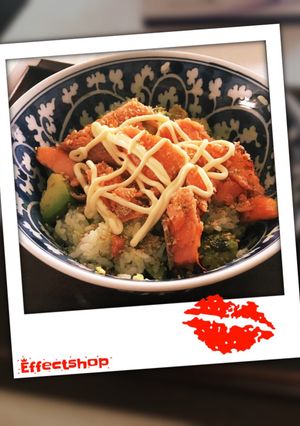 アボカド塩鮭丼٩( ᐛ )و-レシピのメイン写真