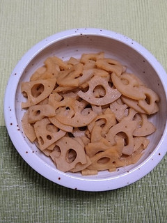 簡単!レンコンのきんぴら♪-レシピのメイン写真