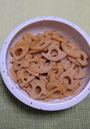 簡単！レンコンのきんぴら♪-レシピのメイン写真