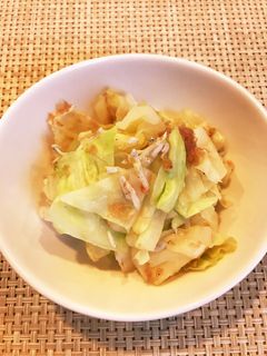 レンジで簡単★キャベツとしらすのおひたし-レシピのメイン写真