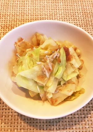 レンジで簡単★キャベツとしらすのおひたし-レシピのメイン写真