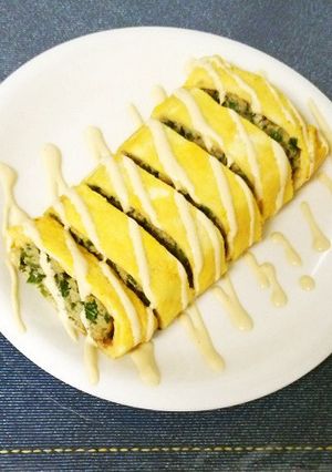 ボリューム満点～♪オム餃子-レシピのメイン写真