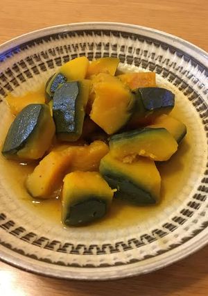【簡単】居酒屋メニュー♡かぼちゃの煮物-レシピのメイン写真