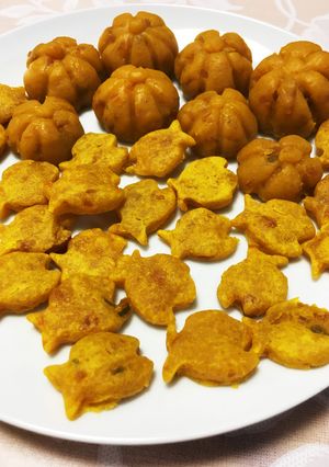 しっとり！おさかなかぼちゃクッキー！-レシピのメイン写真