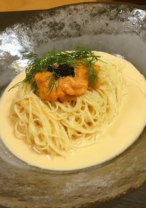 冷製雲丹のカッペリーニ-レシピのメイン写真