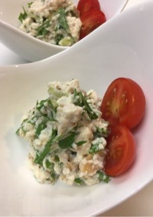 水菜の白和え-レシピのメイン写真
