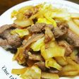 ラム肉のしょうがポン酢焼き