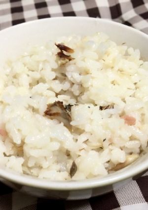 炊飯器♥️あじの開き ごはん♥️-レシピのメイン写真