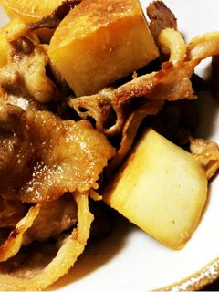 豚肉とだいこんの甘辛炒め-レシピのメイン写真