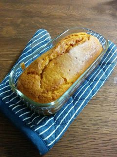 ふわふわかぼちゃケーキ-レシピのメイン写真