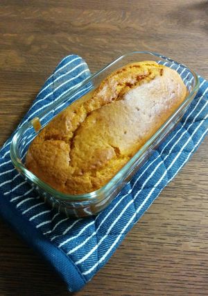 ふわふわかぼちゃケーキ-レシピのメイン写真