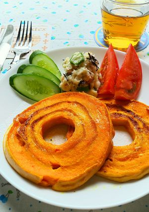 にんじんジュースで☆麩レンチトースト-レシピのメイン写真