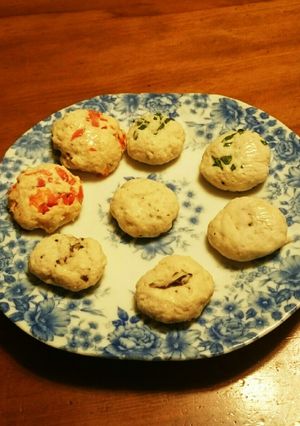 お弁当に。レンジでバーグ-レシピのメイン写真