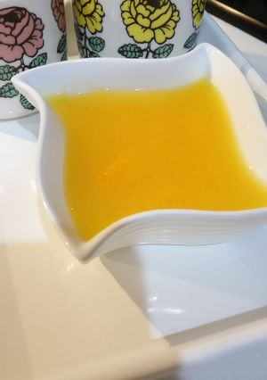 アガーで簡単!オレンジゼリー-レシピのメイン写真