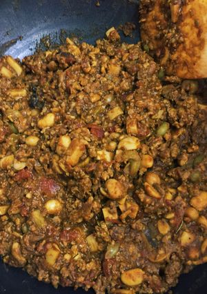 【主菜】お豆たっぷりドライカレー-レシピのメイン写真