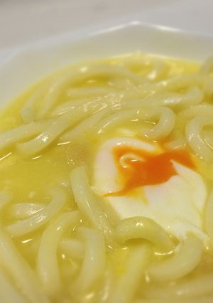 簡単！　消化にいいコーンスープうどん-レシピのメイン写真