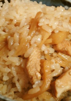 マコモダケご飯-レシピのメイン写真