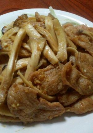 「畑のお肉」とエリンギの生姜焼き-レシピのメイン写真