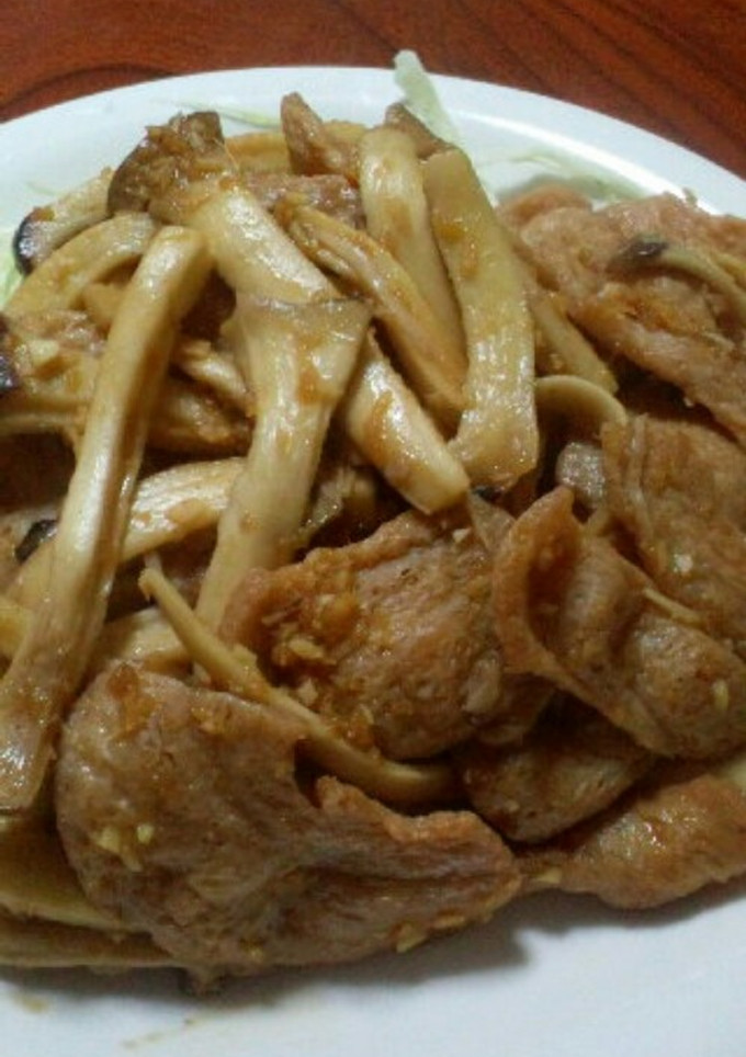 「畑のお肉」とエリンギの生姜焼き-レシピのメイン写真